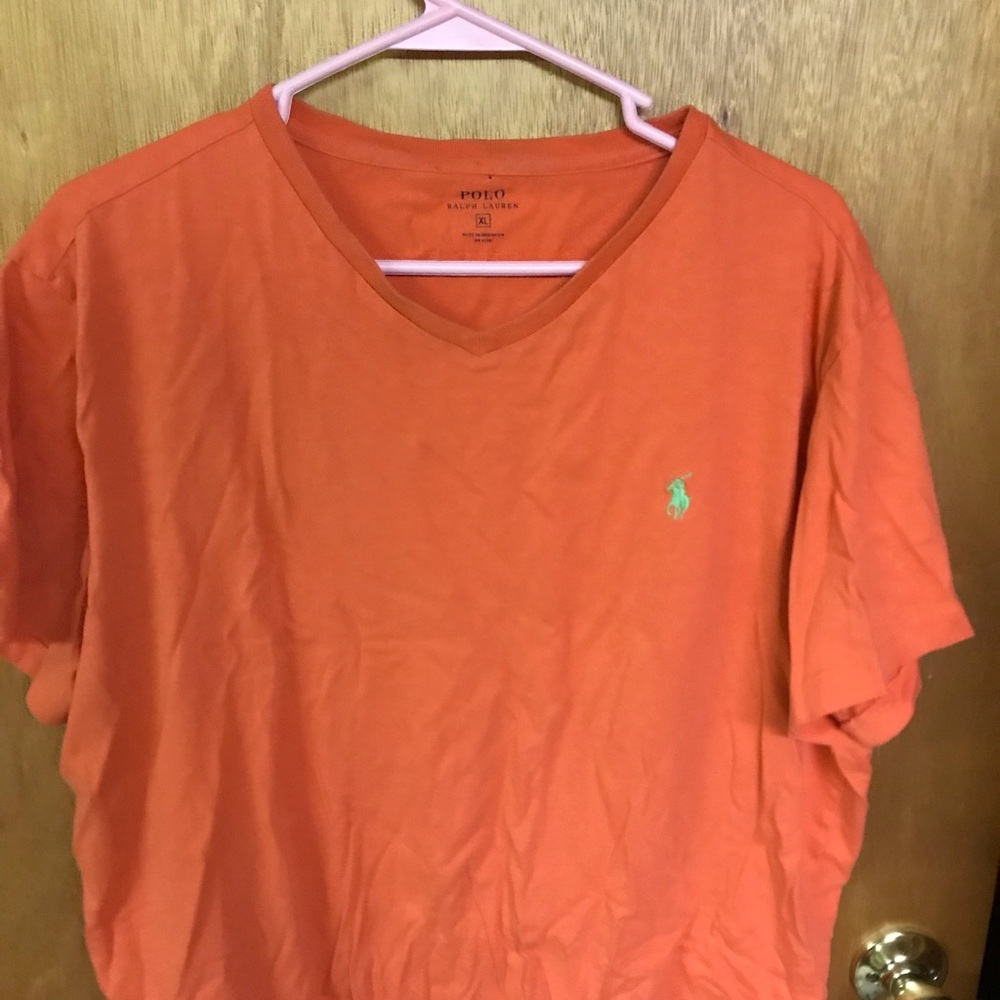 Orange Polo Tee